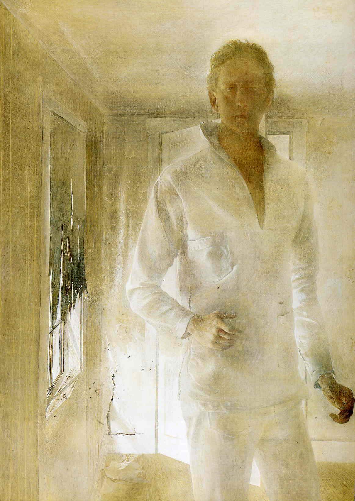 Self Portrait - Andrew Wyeth Tablo