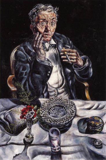 Self Portrait – Ivan Albright Tablo