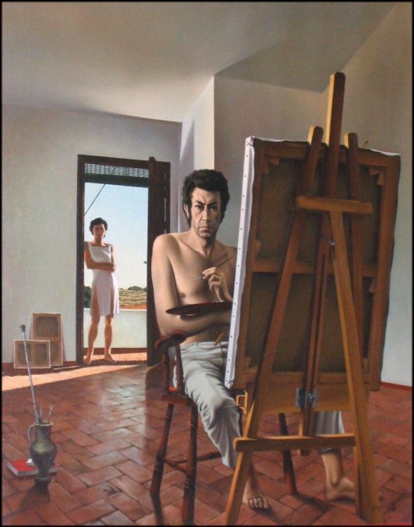 Self Portrait – José Manuel Capuletti Tablo