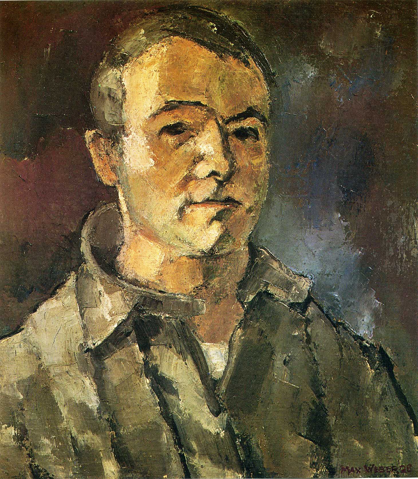Self Portrait - Max Weber Tablo