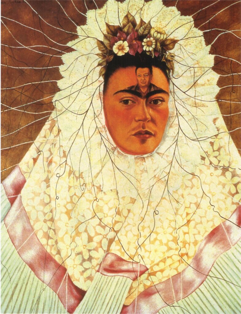 Self Portrait as a Tehuana (1940) - Frida Kahlo Tablo