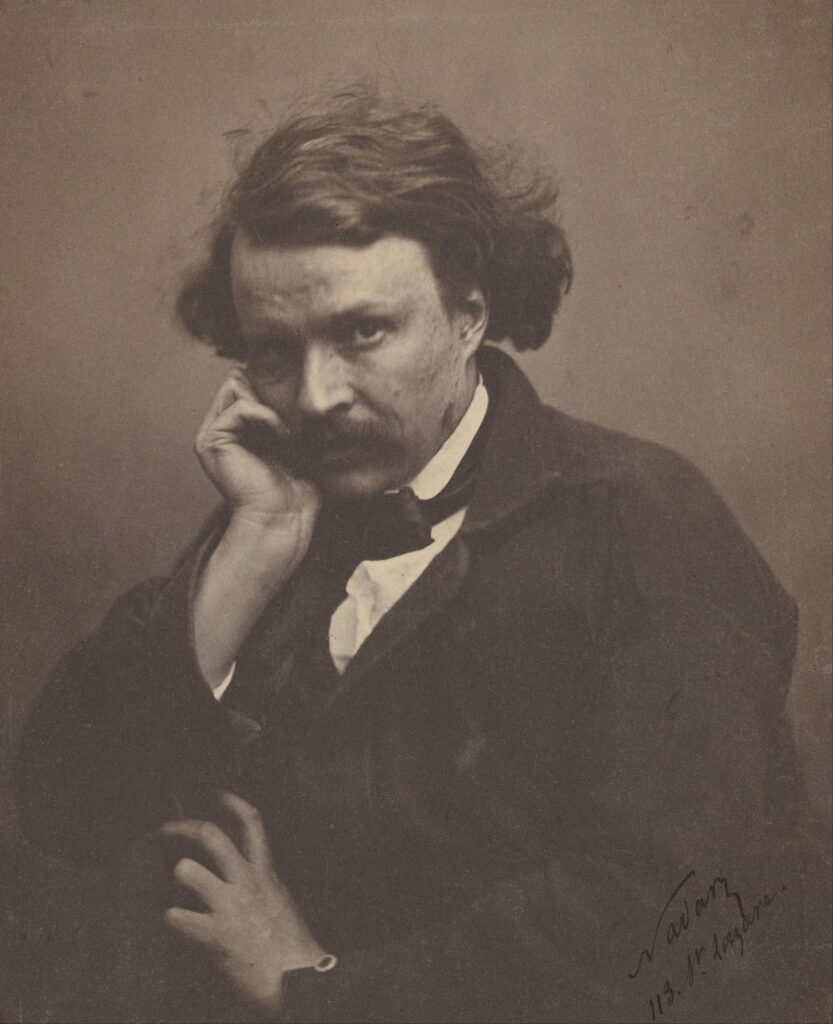 Self portrait (1855) - Félix Nadar Tablo