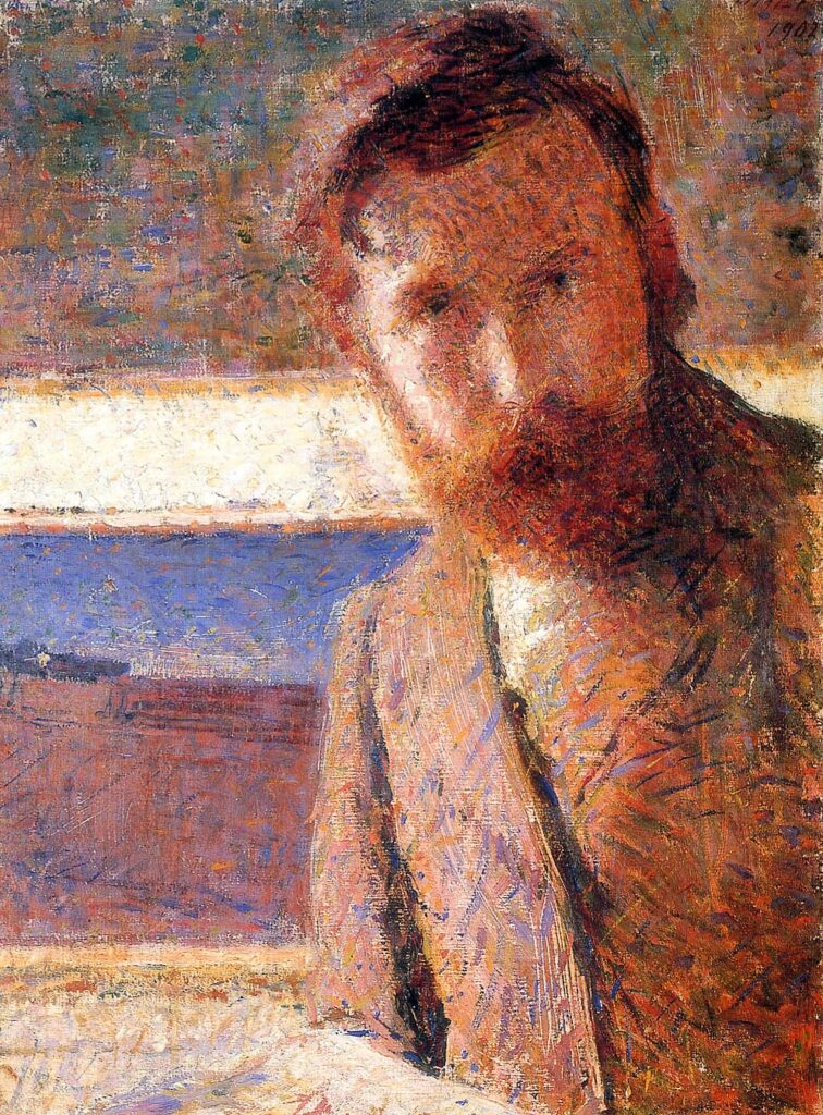Self portrait (1902) - Giacomo Balla Tablo