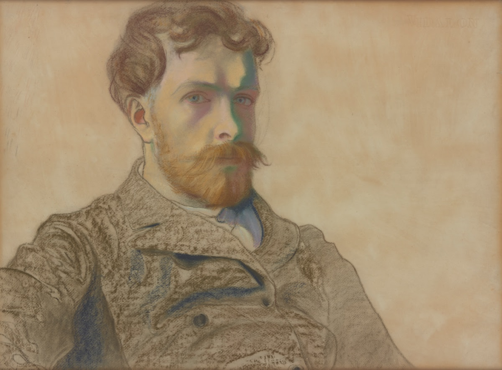 Self portrait (1903) – Stanisław Wyspiański Tablo