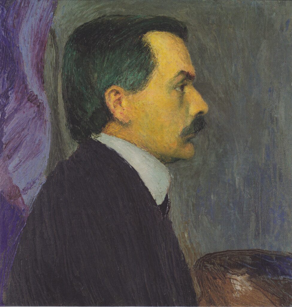 Self portrait (1910) – Koloman Moser Tablo