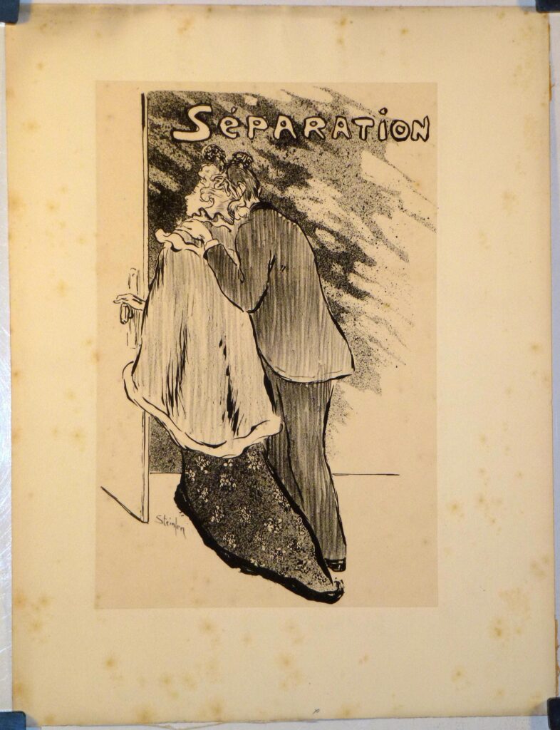 Separation (1892) - Théophile Steinlen Tablo