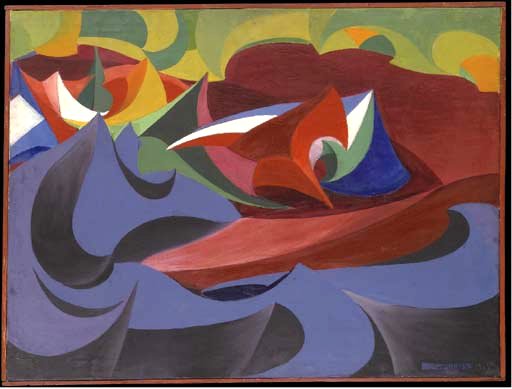 September 20 demonstration (1915) – Giacomo Balla Tablo