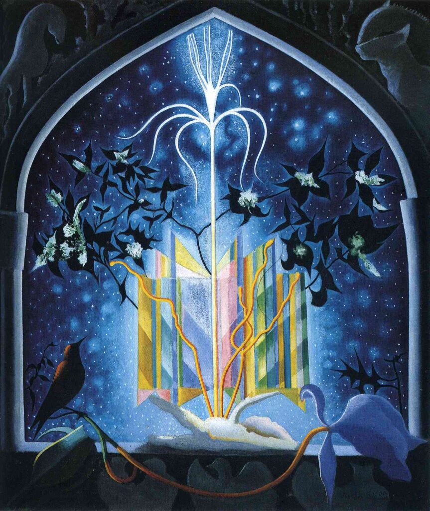 Serenade, A Christmas Fantasy – Joseph Stella Tablo