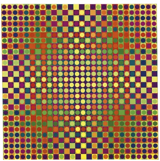 Serie 29D No. 1 1 8 8 1 1 8 8 – Julio Le Parc Tablo