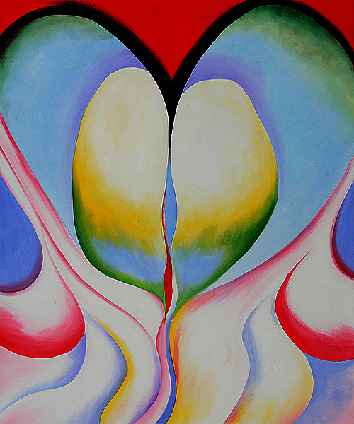 Series 1, No. 8 (1918) - Georgia O'Keeffe Tablo