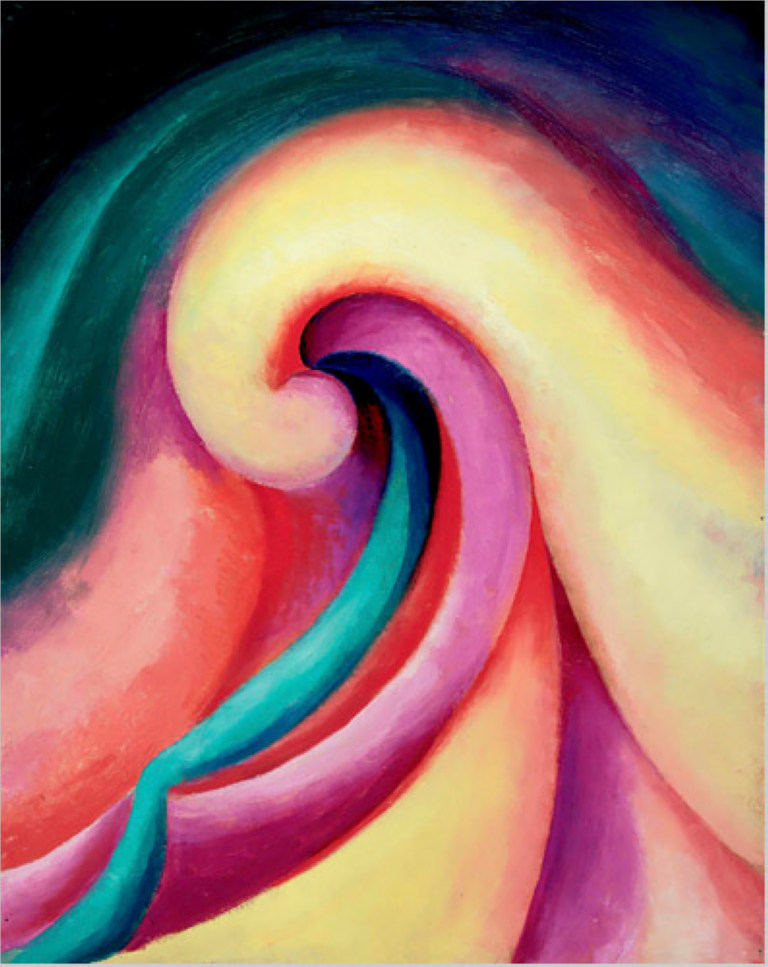 Series I, No. 3 (1918) - Georgia O'Keeffe Tablo