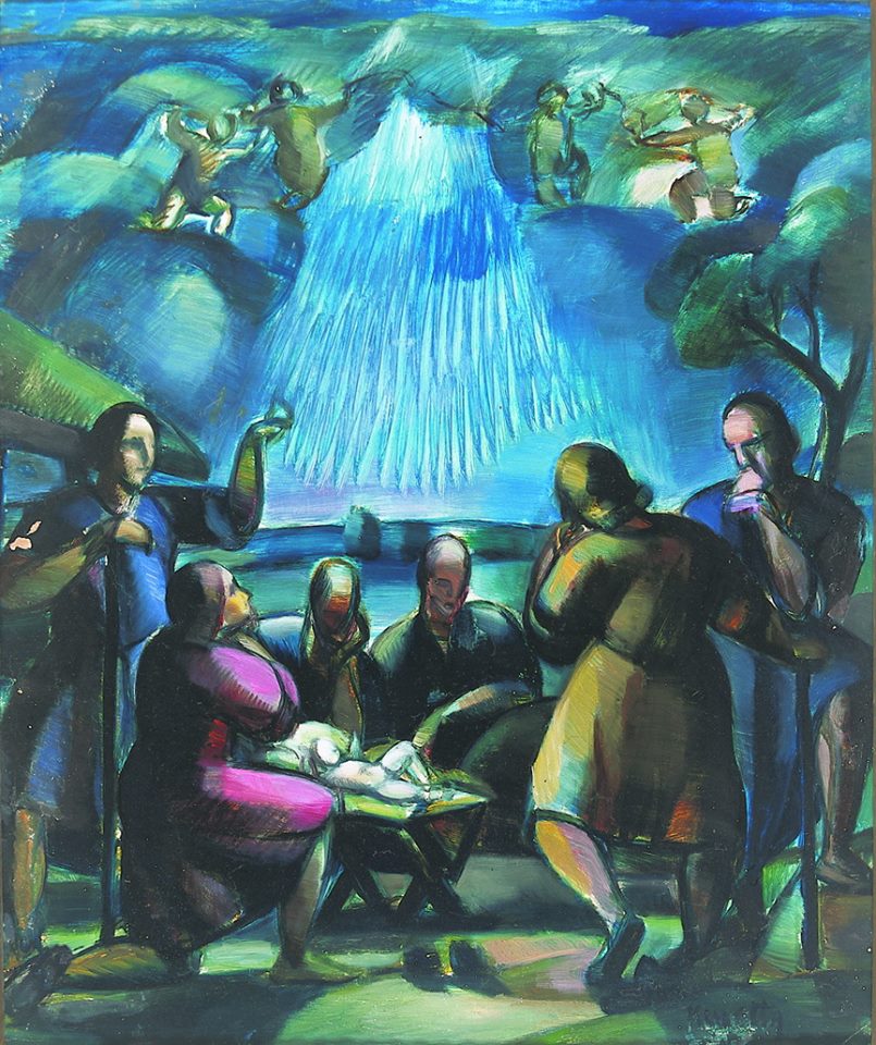 Sermon on the Mount (1918) - Kmetty János Tablo