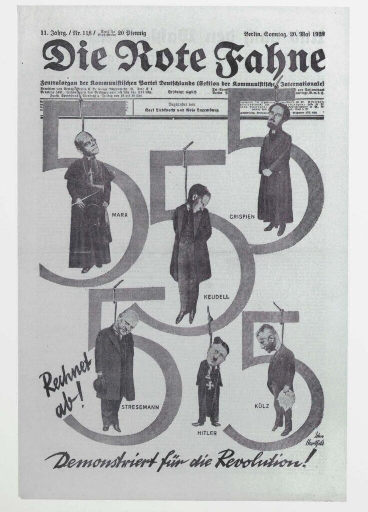 Settle Accounts (1928) - John Heartfield Tablo