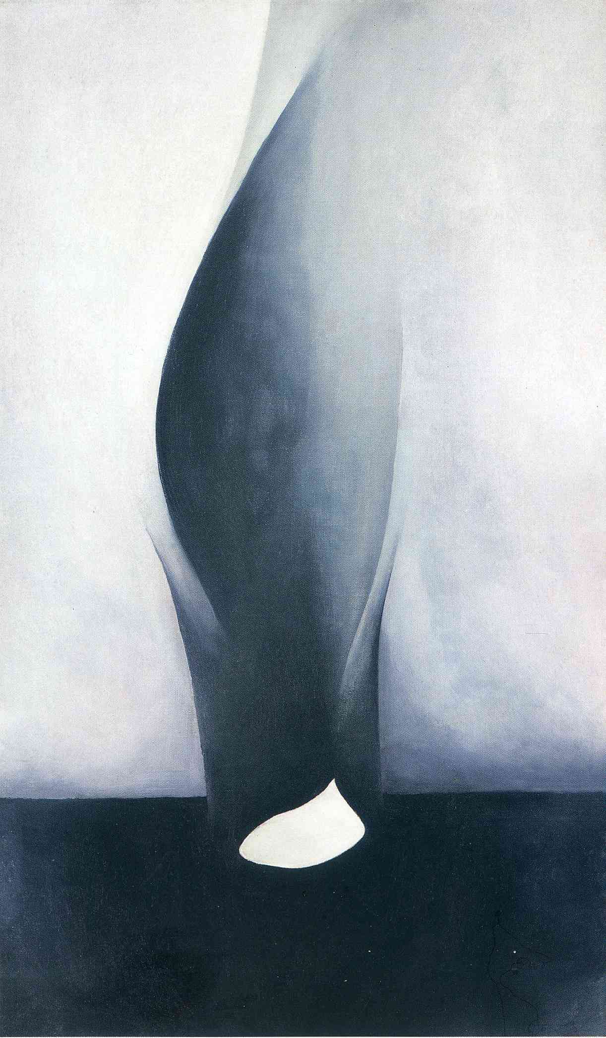 Shell and Old Shingle VI - Georgia O'Keeffe Tablo