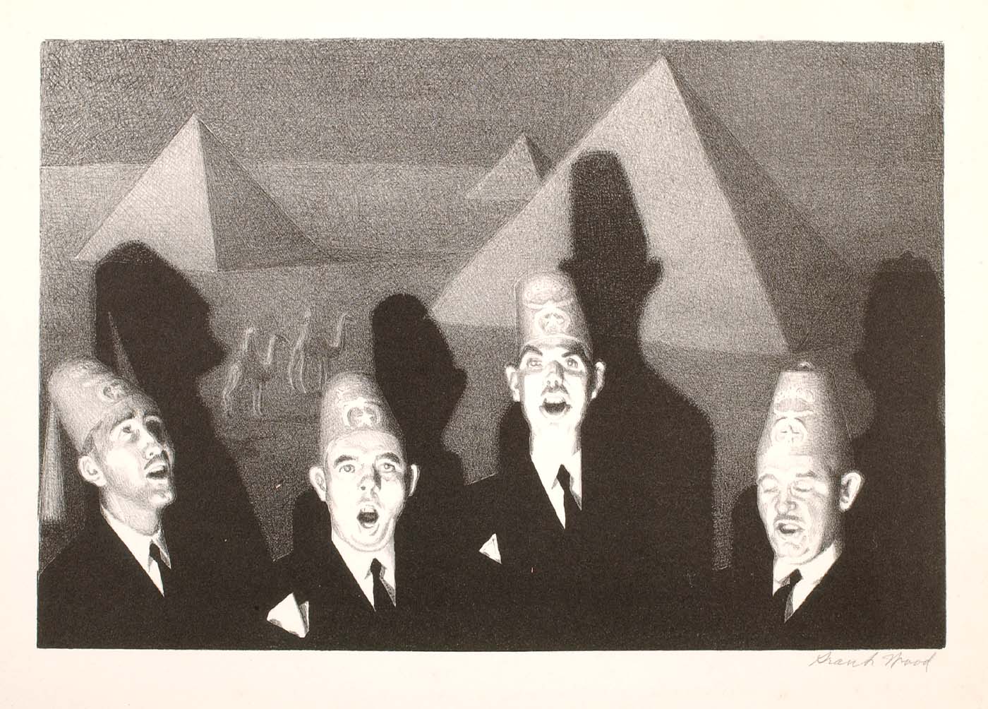 Shrine Quartet (1939) - Grant Wood Tablo