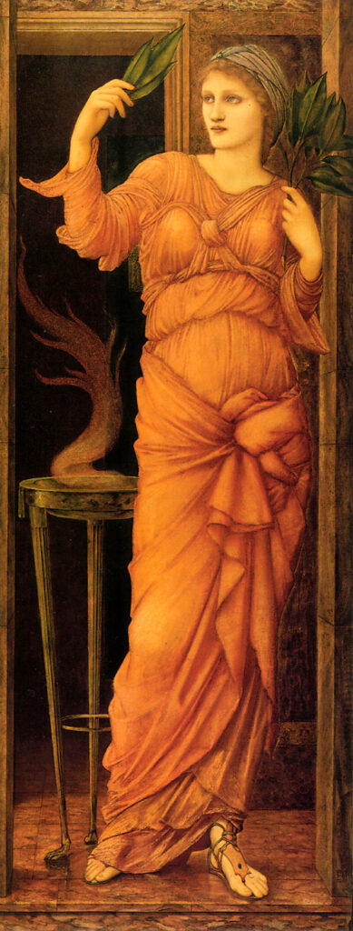 Sibylla Delphica (1868) - Edward Burne-Jones Tablo