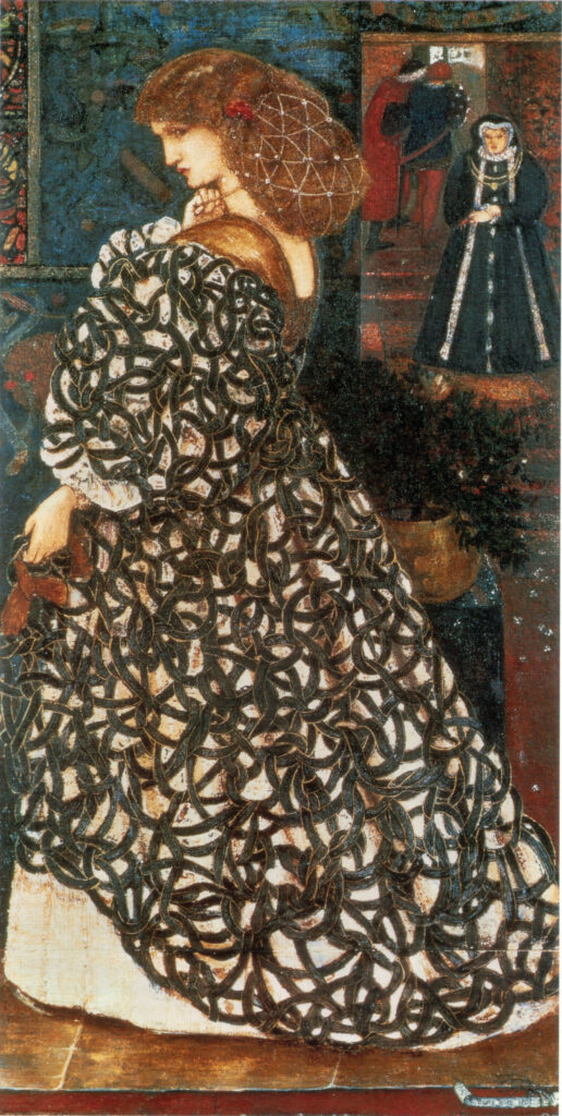 Sidonia von Bork (1860) - Edward Burne-Jones Tablo