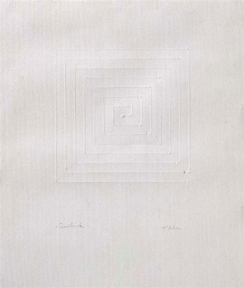Similmente - Enrico Castellani Tablo