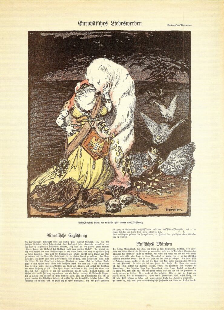 Simplicissimus (1905) – Théophile Steinlen Tablo