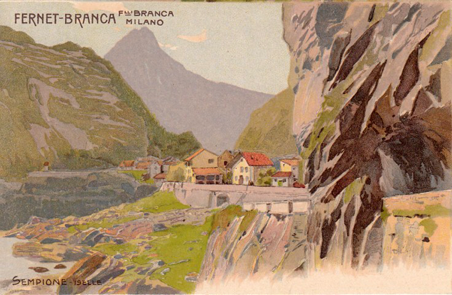 Simplon Iselle (1906) – Leopoldo Metlicovitz Tablo