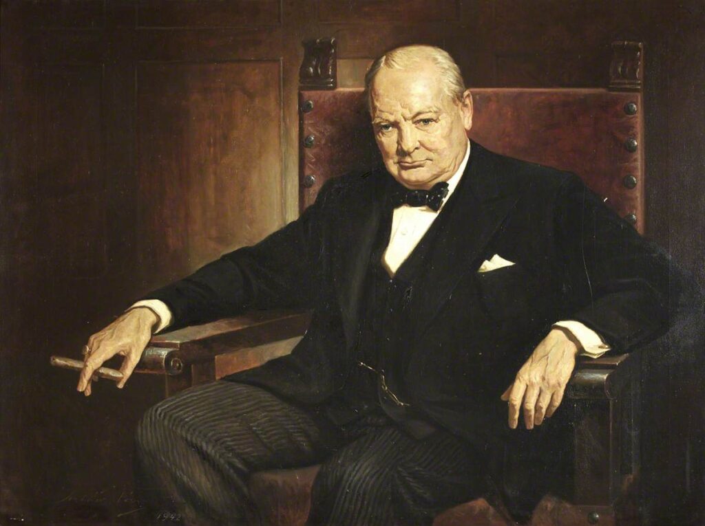 Sir Winston Churchill (1942) - Arthur Pan Tablo