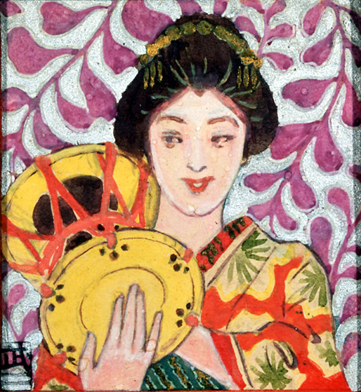 Six Themes About Music (tsuzumi) – Fujishima Takeji Tablo