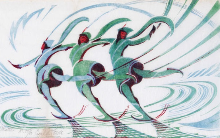 Skaters (1932) – Cyril Power Tablo