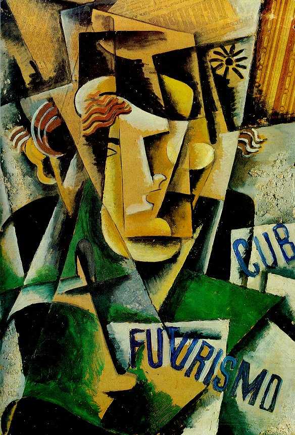 Sketch for portrait - Lyubov Popova Tablo