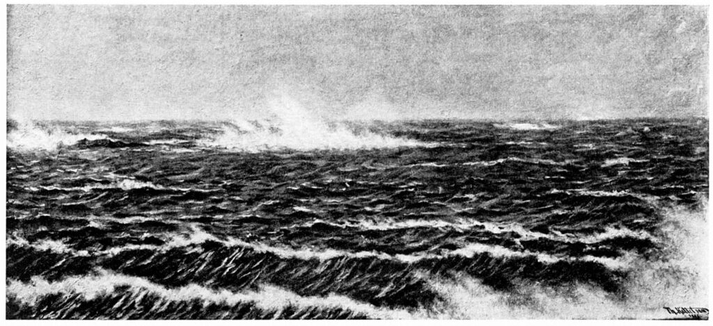Skomvaer Fyr - Theodor Severin Kittelsen Tablo
