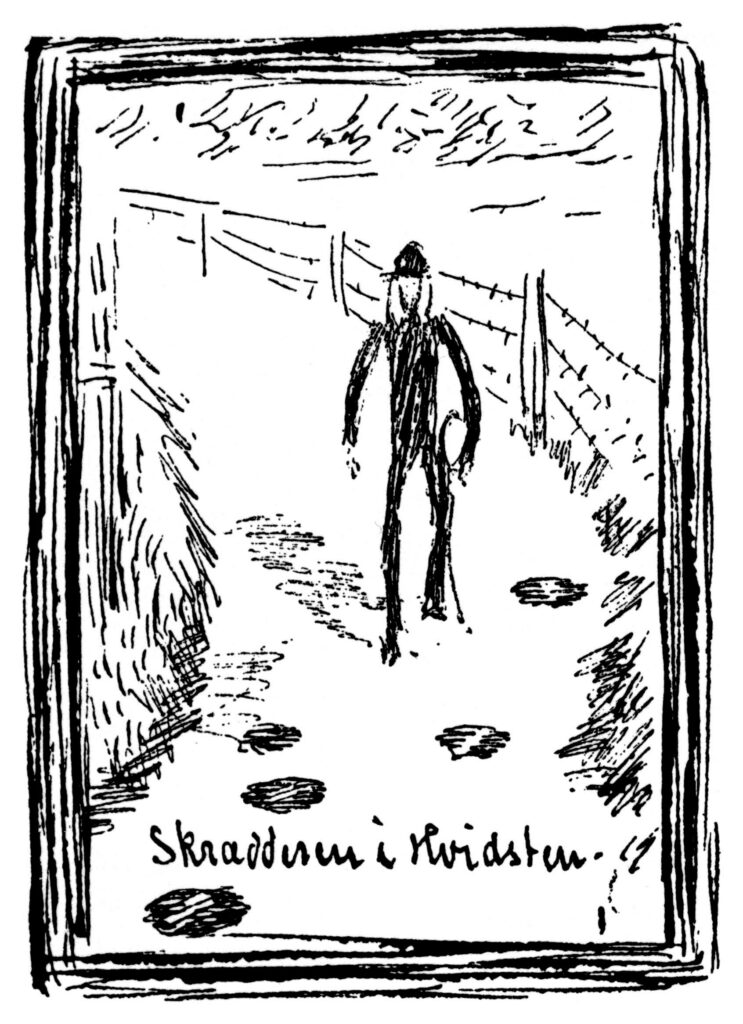 Skraedderen I Hvidsten - Theodor Severin Kittelsen Tablo