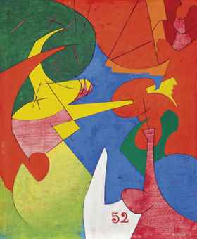Skyscape (1952) – O. Louis Guglielmi Tablo
