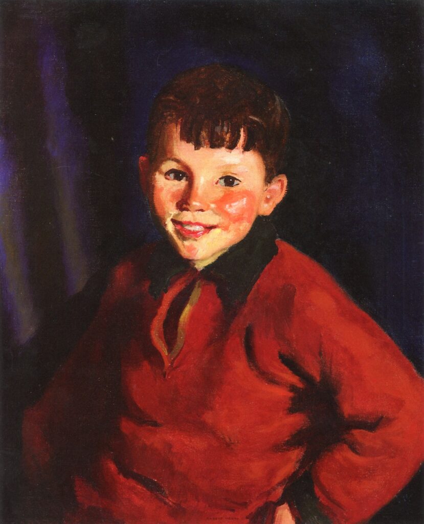 Smiling Tom (Thomas Cafferty) (1924) - Robert Henri Tablo