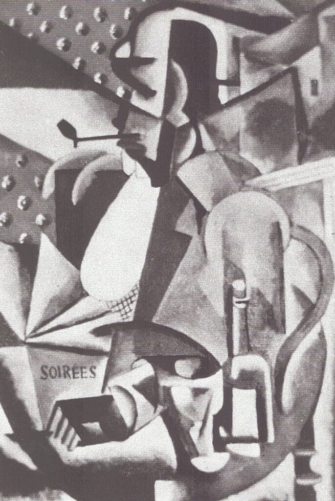Smoker (1914) - Lyubov Popova Tablo