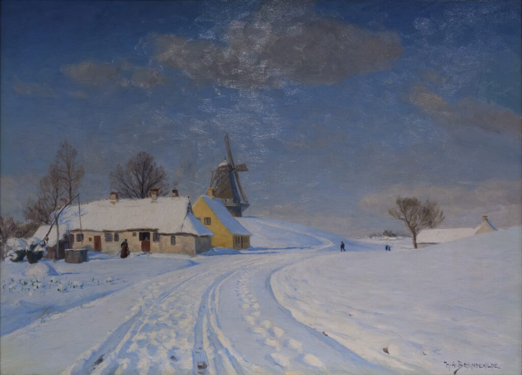 Snelandskab - Hans Andersen Brendekilde Tablo