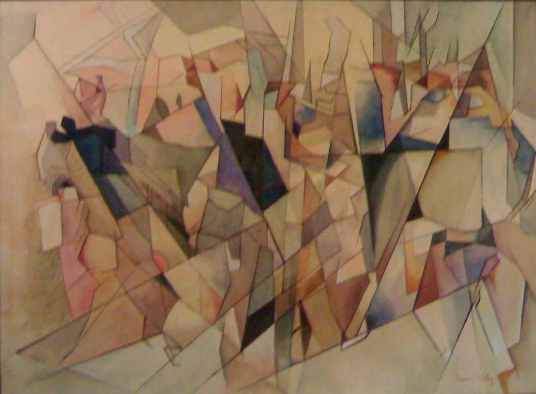 Soldats en marche - Jacques Villon Tablo