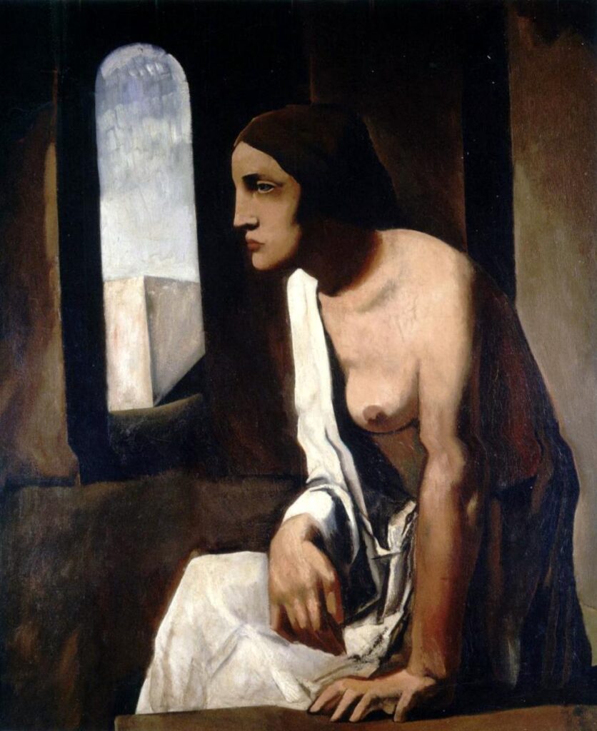 Solitude (1926) – Mario Sironi Tablo