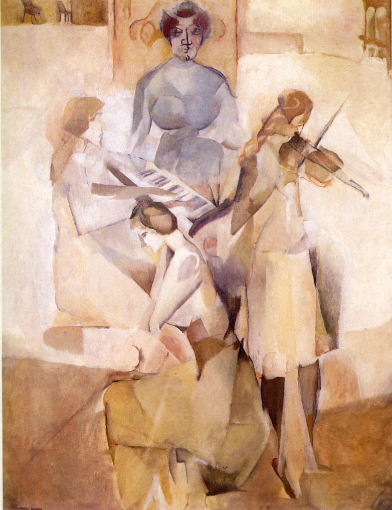 Sonata (1911) - Marcel Duchamp Tablo