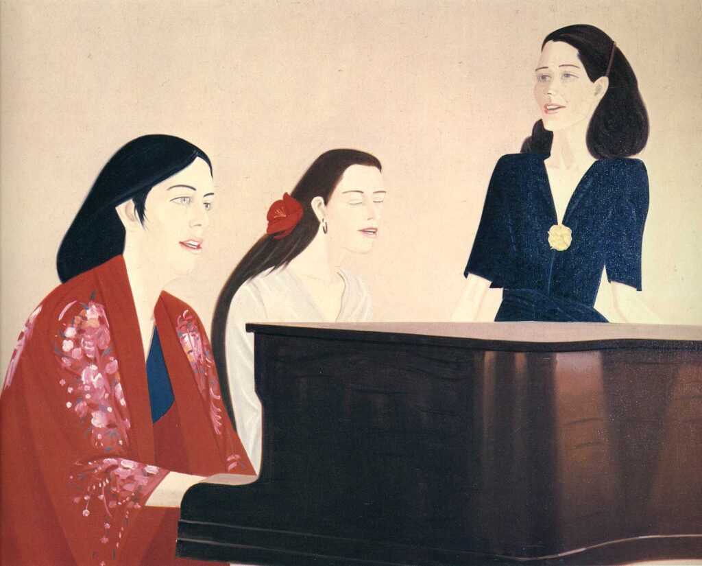 Song - Alex Katz Tablo