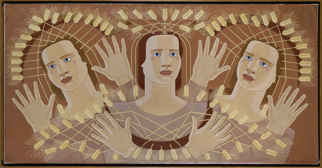Song of the Spikes (1929) - Maruja Mallo Tablo