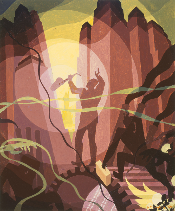 Song of the Towers (1934) – Aaron Douglas Tablo