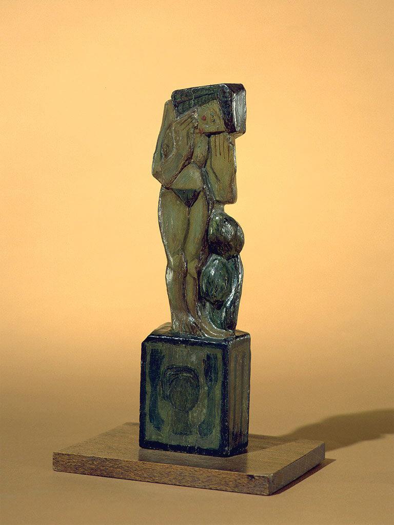 Sorrow (1909) - Olexandr Archipenko Tablo