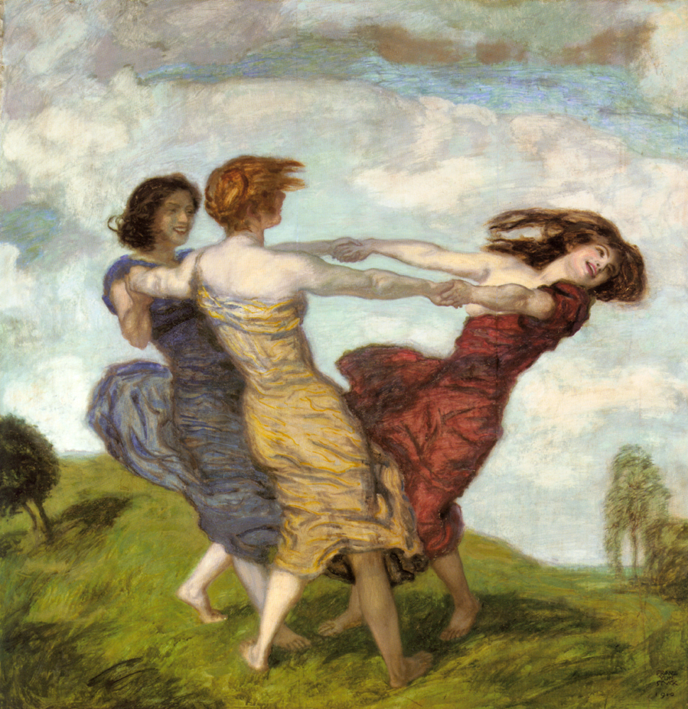 Sounds of Spring (1910) – Franz Stuck Tablo