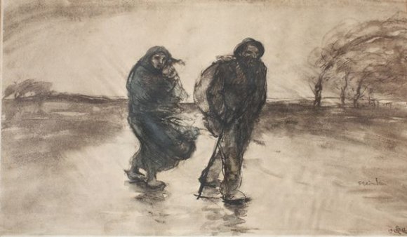 Sous L’Onde (1911) – Théophile Steinlen Tablo