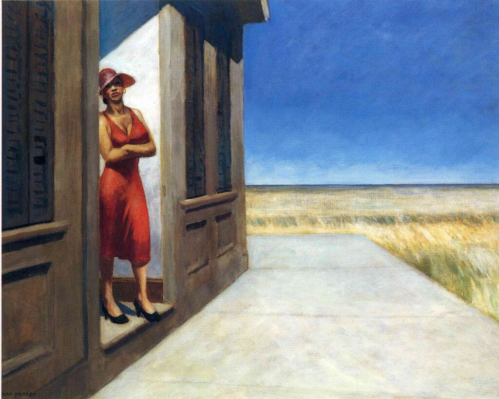 South Carolina Morning (1955) - Edward Hopper Tablo
