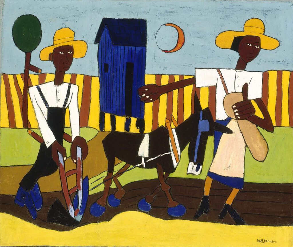 Sowing (1940) - William H. Johnson Tablo