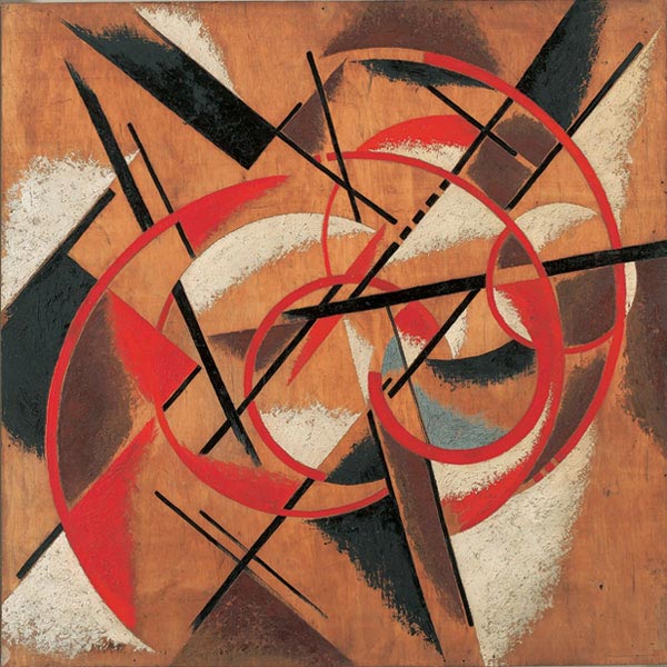 Space Force Construction (1921) - Lyubov Popova Tablo