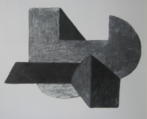 Space construction VI (1923) – Peter László Péri Tablo
