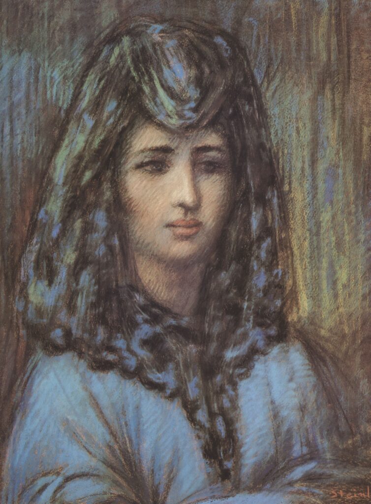 Spaniard (1897) – Théophile Steinlen Tablo