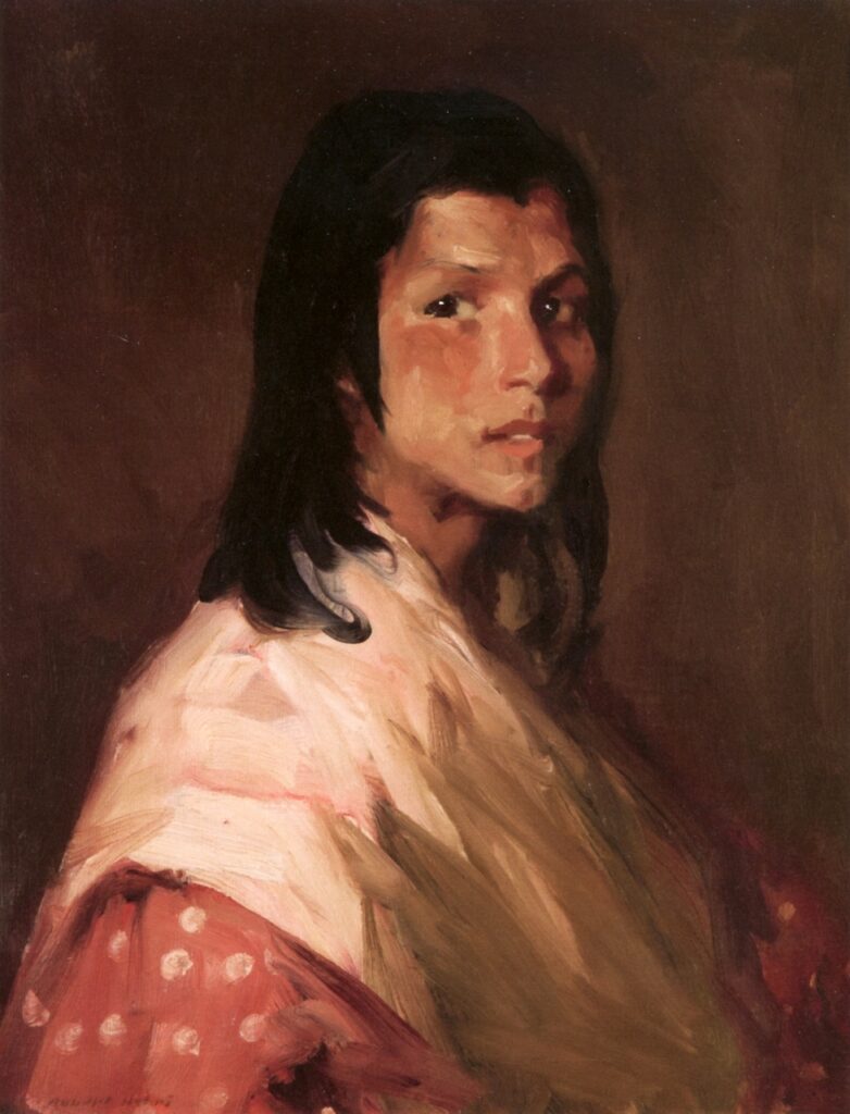 Spanish Gypsy (1912) - Robert Henri Tablo