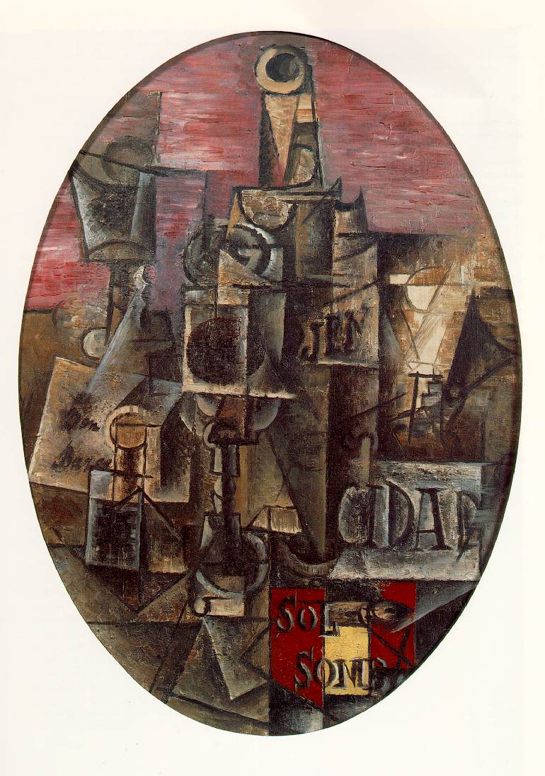 Spanish Still life (1912) - Pablo Picasso Tablo